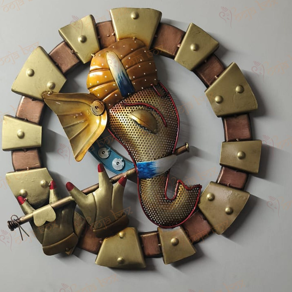 Lord Ganesha Wall Mounted Showpiece