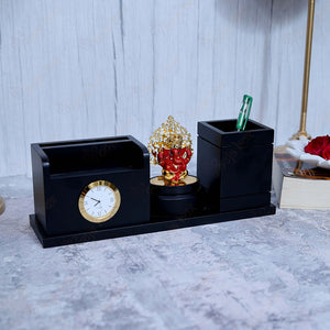 Red Ganesha Pen Stand