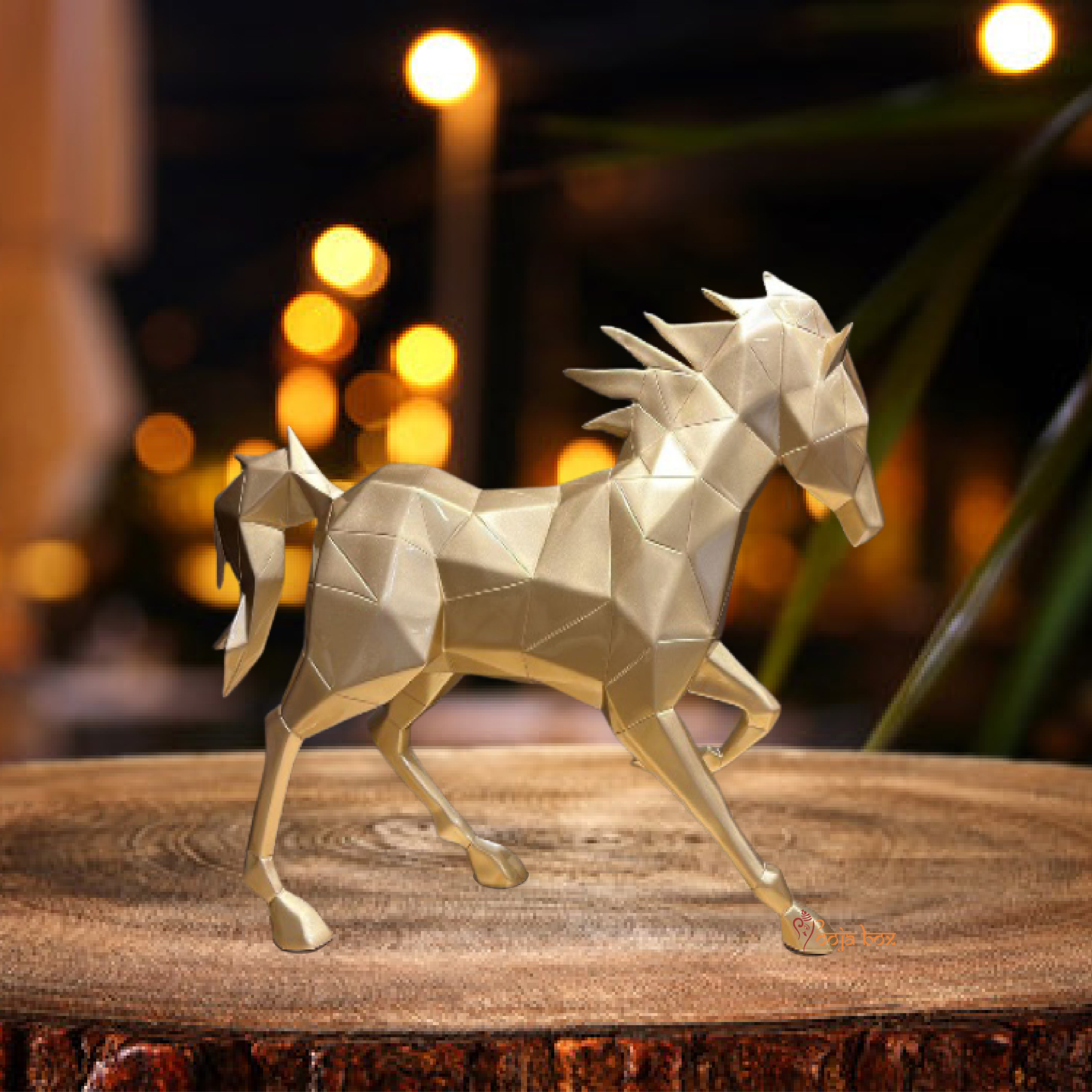 Running Hercules Horse Sculpture