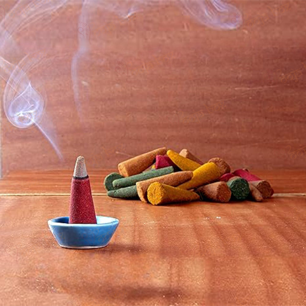 Scented Colorful Dhoop Cones