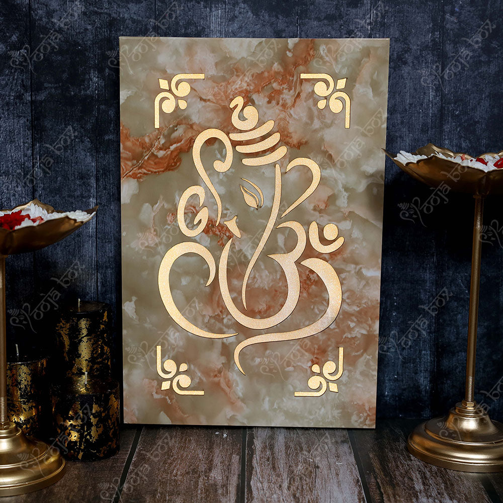 Vighanharta Ganesha LED Wall Hanging