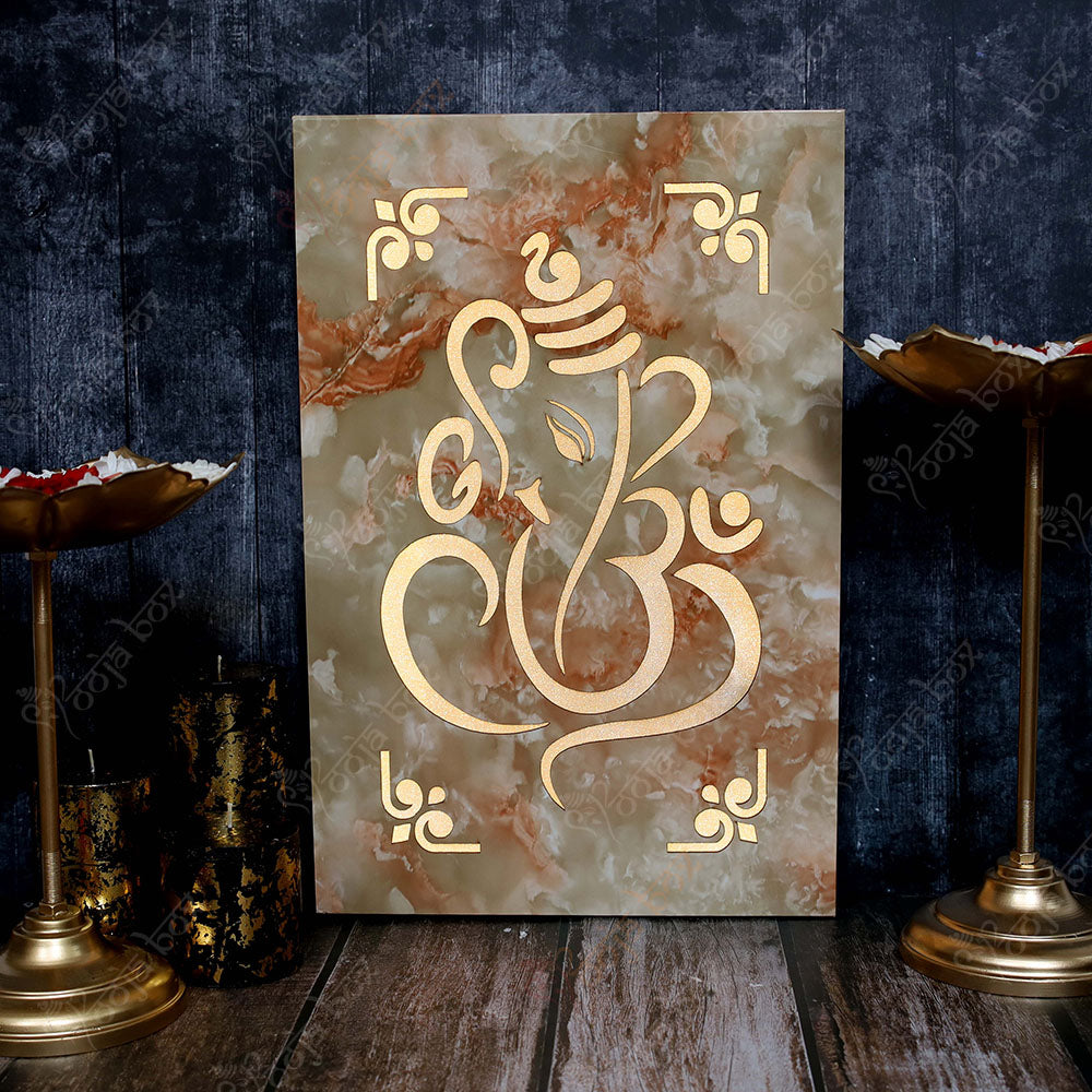 Vighanharta Ganesha LED Wall Hanging