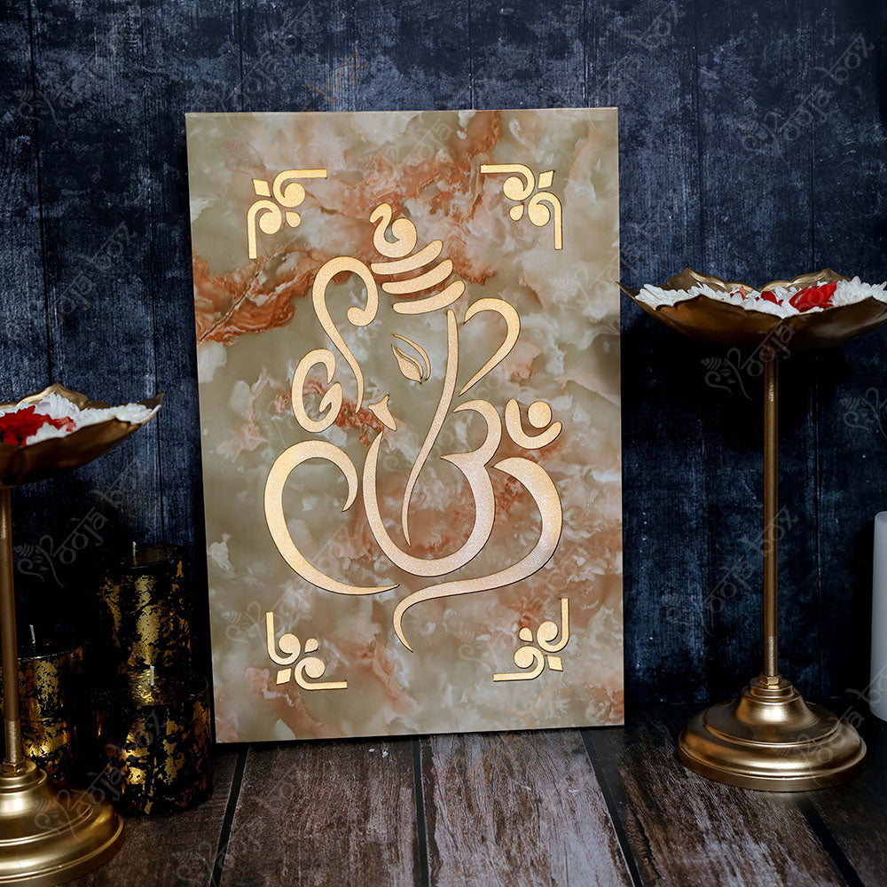 Vighanharta Ganesha LED Wall Hanging