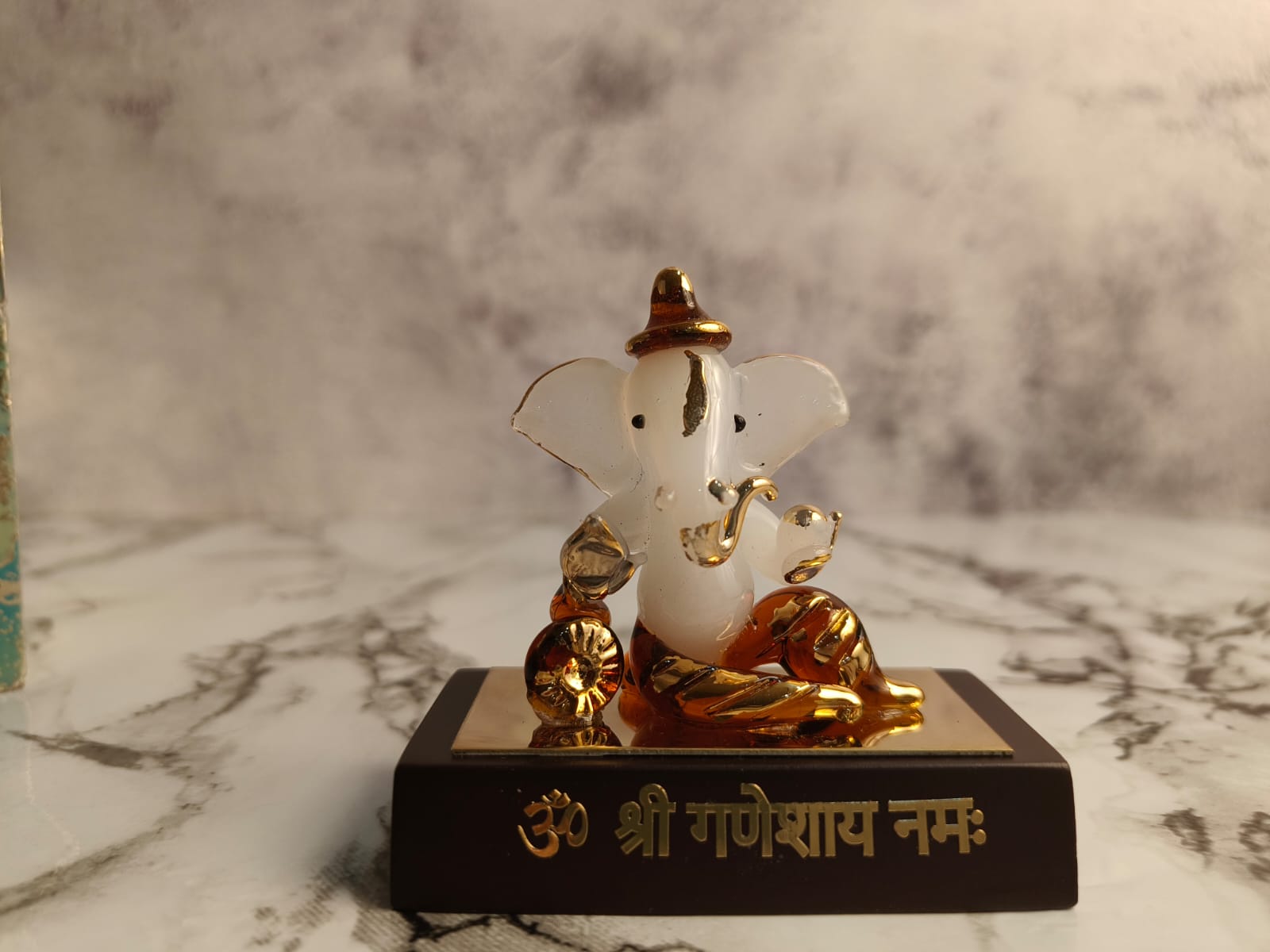 Modern Crystal Ganesha Idol
