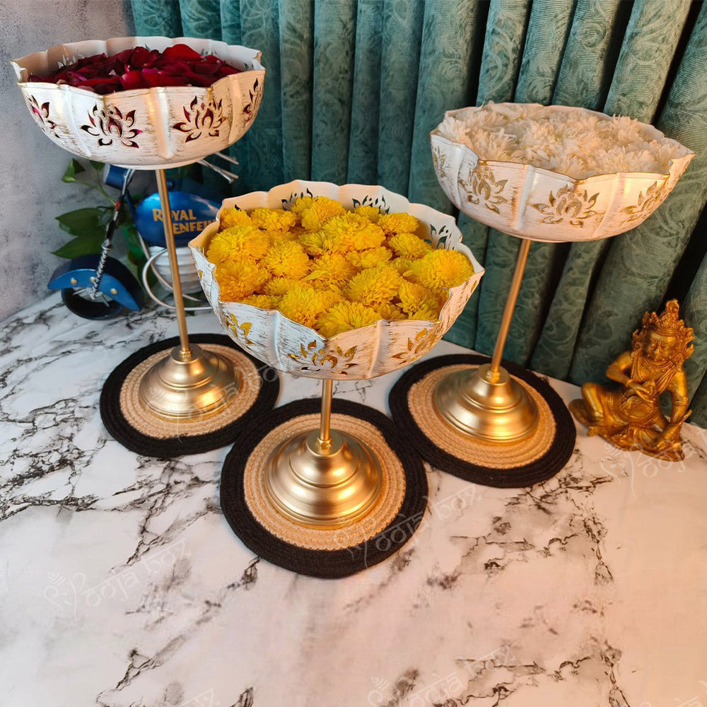 Designer Urli Bowl with Stand