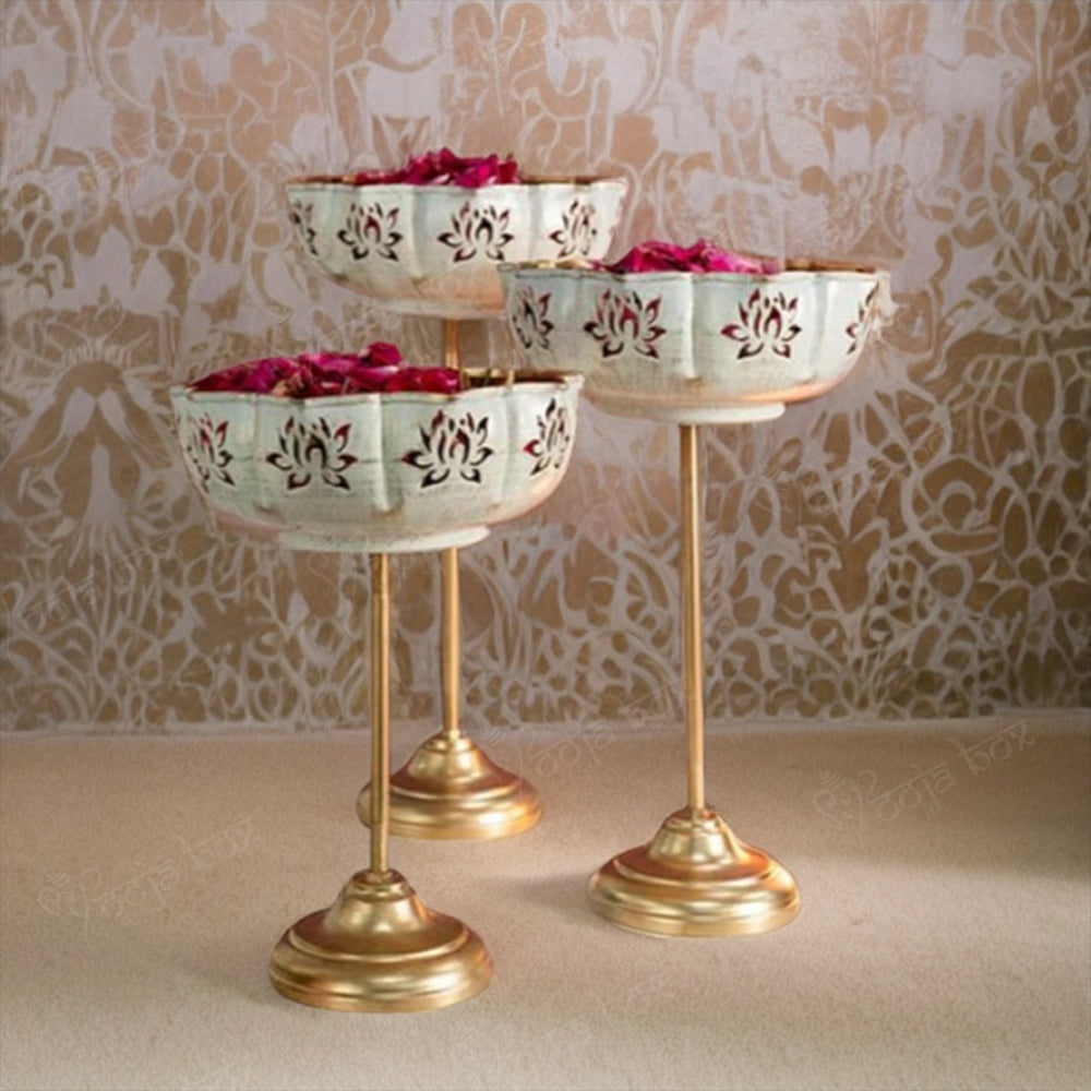 Designer Urli Bowl with Stand