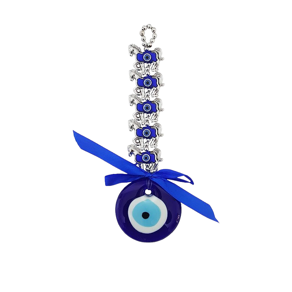 Desire Five Horse Protection Evil Eye Car Hanging
