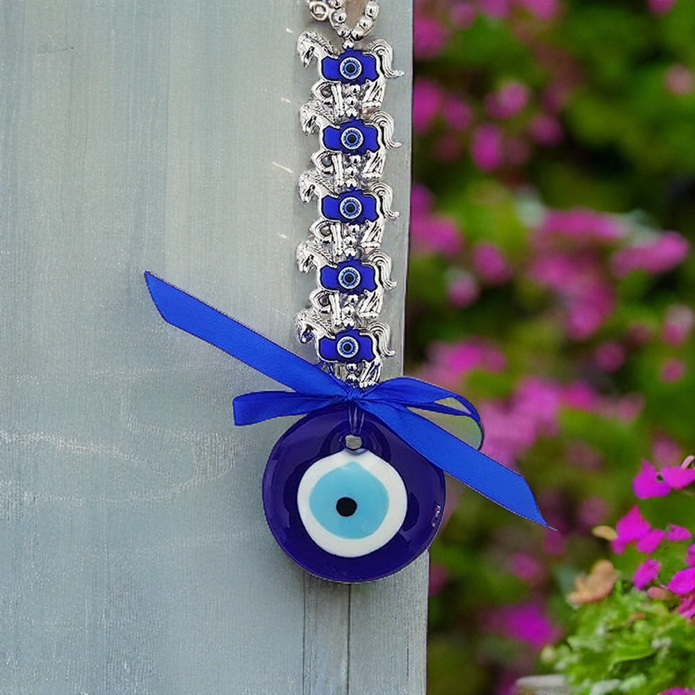 Desire Five Horse Protection Evil Eye Car Hanging